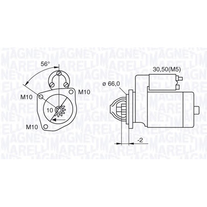 Foto Starter MAGNETI MARELLI 063720002010