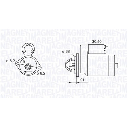 Foto Motorino d'avviamento MAGNETI MARELLI 063522604010