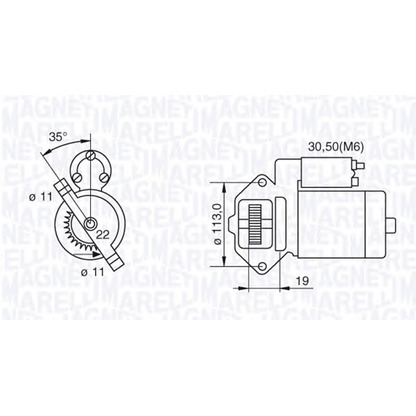 Foto Motorino d'avviamento MAGNETI MARELLI 063280031010