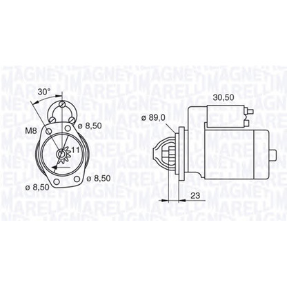 Foto Motorino d'avviamento MAGNETI MARELLI 063207151010