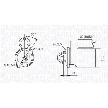 Photo Carbon Brush, starter MAGNETI MARELLI 063216884010