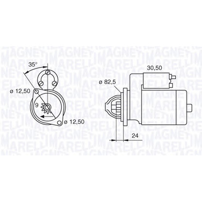 Foto Starter MAGNETI MARELLI 063296843010