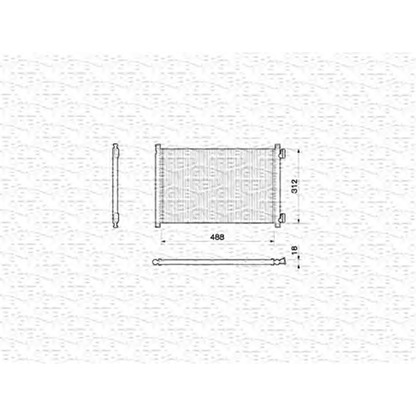 Foto Condensatore, Climatizzatore MAGNETI MARELLI 350203142000