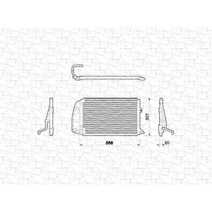 Foto Kondensator, Klimaanlage MAGNETI MARELLI 350203205000