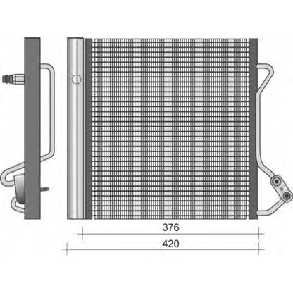 Foto Kondensator, Klimaanlage MAGNETI MARELLI 350203264000