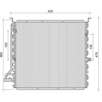 Foto Kondensator, Klimaanlage MAGNETI MARELLI 350203455000