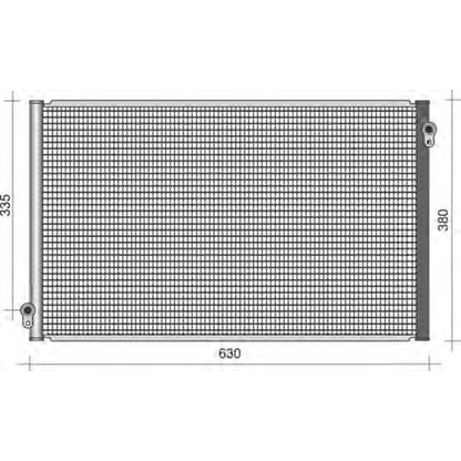 Photo Condenser, air conditioning MAGNETI MARELLI 350203490000