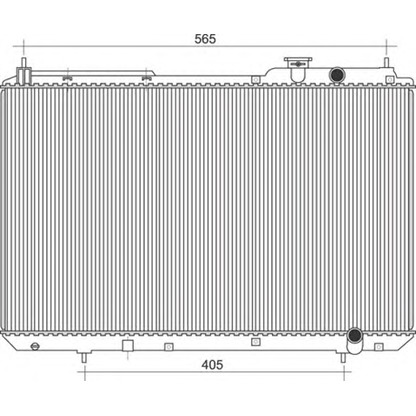 Foto Kühler, Motorkühlung MAGNETI MARELLI 350213109900