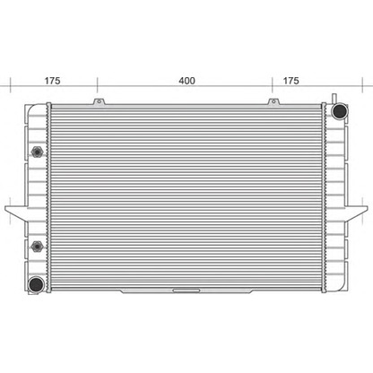 Foto Kühler, Motorkühlung MAGNETI MARELLI 350213117300