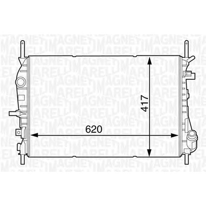 Foto Scambiatore calore, Riscaldamento abitacolo MAGNETI MARELLI 350213122300