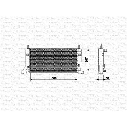 Foto Kühler, Motorkühlung MAGNETI MARELLI 350213465000