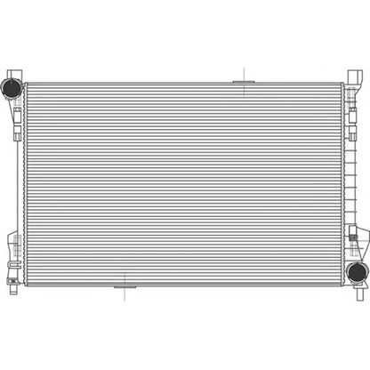 Foto Radiador, refrigeración del motor MAGNETI MARELLI 350213951000