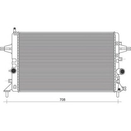 Foto Kühler, Motorkühlung MAGNETI MARELLI 350213974000