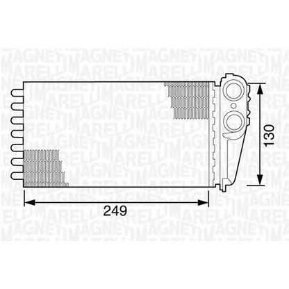 Photo Système de chauffage MAGNETI MARELLI 350218162000