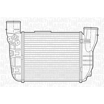 Foto Ladeluftkühler MAGNETI MARELLI 351319201290