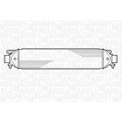 Photo Intercooler, échangeur MAGNETI MARELLI 351319201470