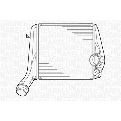 Photo Intercooler, échangeur MAGNETI MARELLI 351319201800