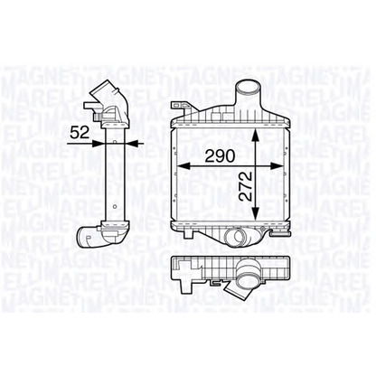 Foto Intercooler MAGNETI MARELLI 351319202220