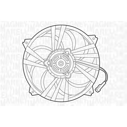 Photo Fan, radiator MAGNETI MARELLI 069422292010