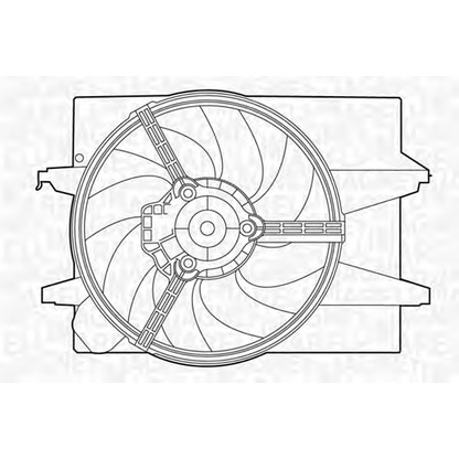 Zdjęcie Wentylator, chłodzenie silnika MAGNETI MARELLI 069422308010