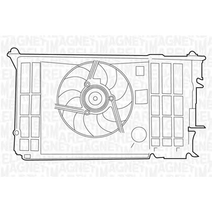 Photo Fan, radiator MAGNETI MARELLI 069422373010