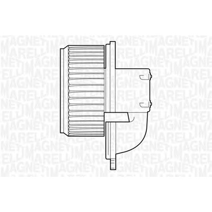 Foto Ventilador habitáculo MAGNETI MARELLI 069412522010