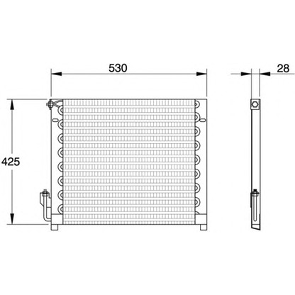 Foto Condensatore, Climatizzatore WAECO 8880400014