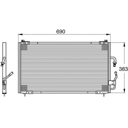 Foto Condensatore, Climatizzatore WAECO 8880400090