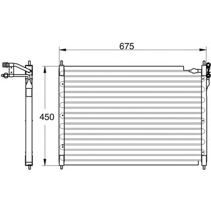 Photo Condenser, air conditioning WAECO 8880400111