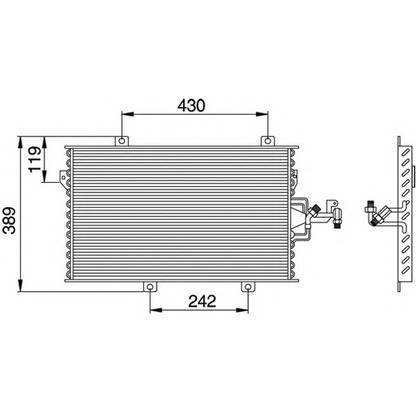 Foto Condensatore, Climatizzatore WAECO 8880400116