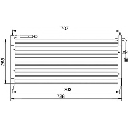 Foto Condensatore, Climatizzatore WAECO 8880400148