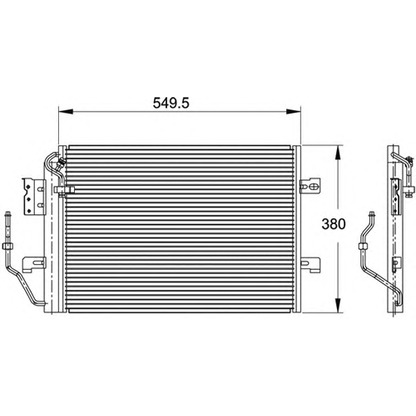 Foto Condensatore, Climatizzatore WAECO 8880400156