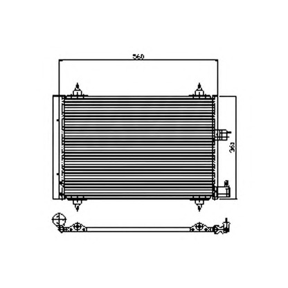 Photo Condenser, air conditioning WAECO 8880400276