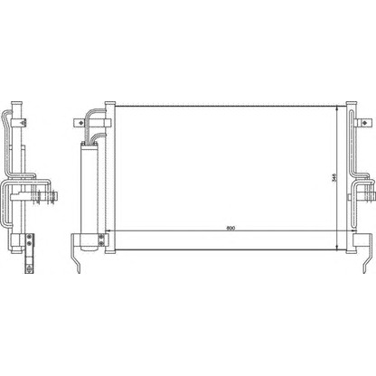 Foto Condensatore, Climatizzatore WAECO 8880400296