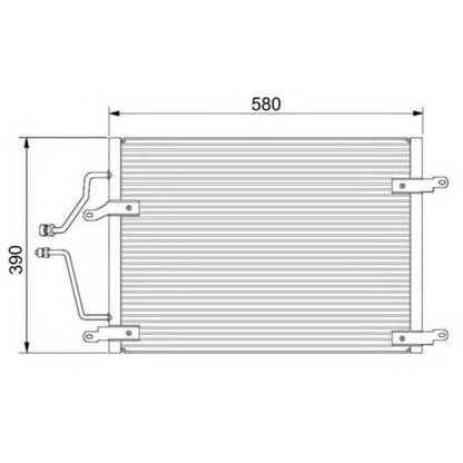 Photo Condenser, air conditioning WAECO 8880400184