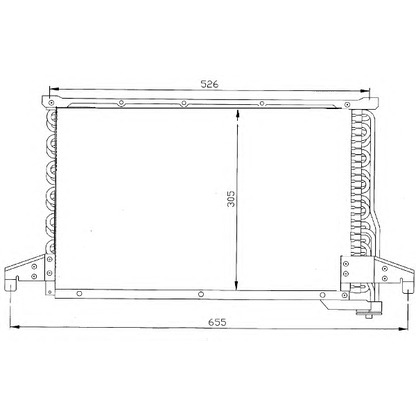 Photo Condenser, air conditioning WAECO 8880400325