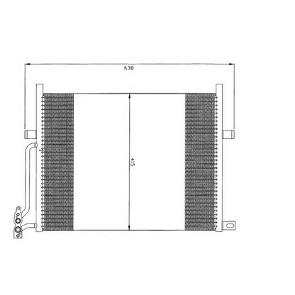 Photo Condenser, air conditioning WAECO 8880400330