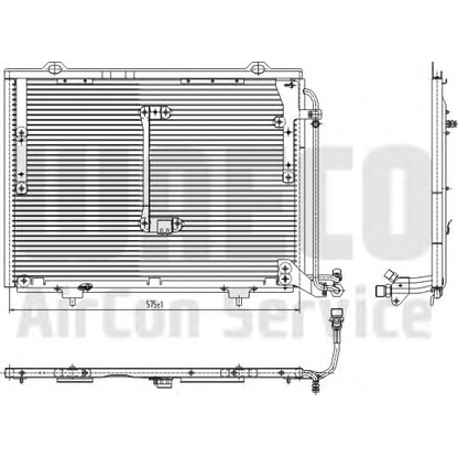 Photo Condenser, air conditioning WAECO 8880400005