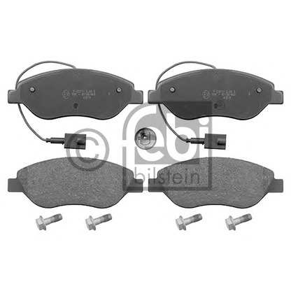 Photo Brake Pad Set, disc brake FEBI BILSTEIN 116012