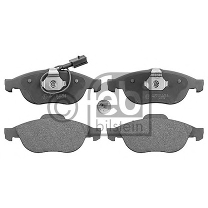 Photo Brake Pad Set, disc brake FEBI BILSTEIN 116014