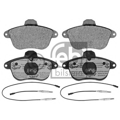 Photo Brake Pad Set, disc brake FEBI BILSTEIN 116038