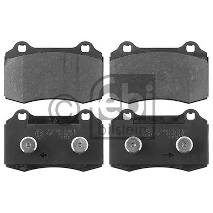 Photo Brake Pad Set, disc brake FEBI BILSTEIN 116079