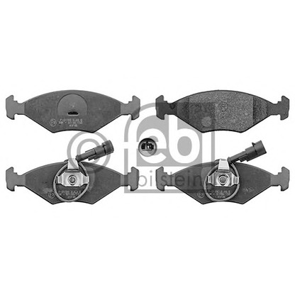 Photo Brake Pad Set, disc brake FEBI BILSTEIN 116101