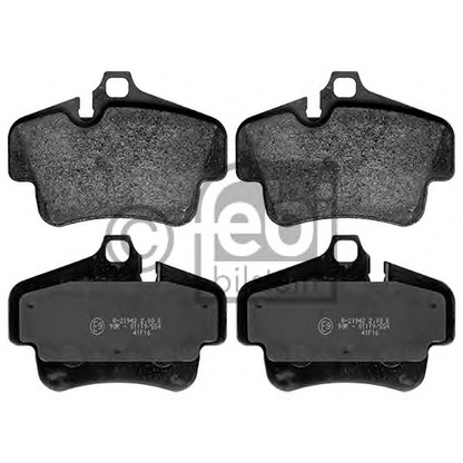 Photo Brake Pad Set, disc brake FEBI BILSTEIN 116178