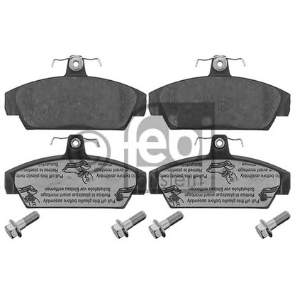 Photo Brake Pad Set, disc brake FEBI BILSTEIN 116202