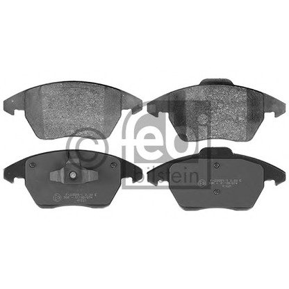 Photo Brake Pad Set, disc brake FEBI BILSTEIN 116210