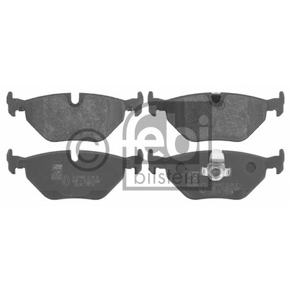 Photo Brake Pad Set, disc brake FEBI BILSTEIN 16190