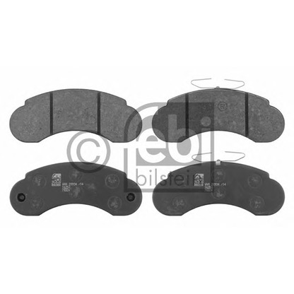 Photo Brake Pad Set, disc brake FEBI BILSTEIN 16250