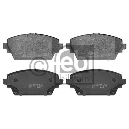 Photo Brake Pad Set, disc brake FEBI BILSTEIN 16389