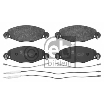 Photo Brake Pad Set, disc brake FEBI BILSTEIN 16419